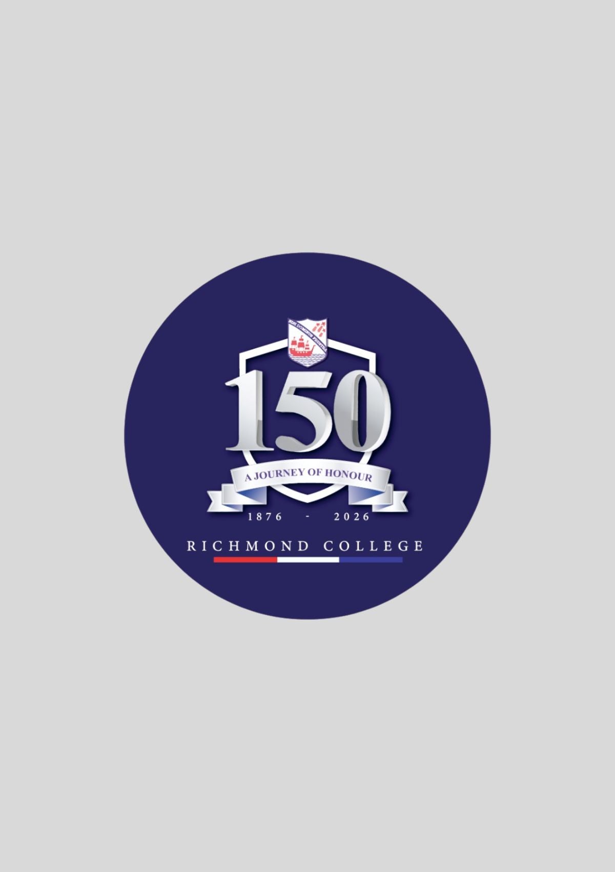 Commemorative Pin Badge - Blue