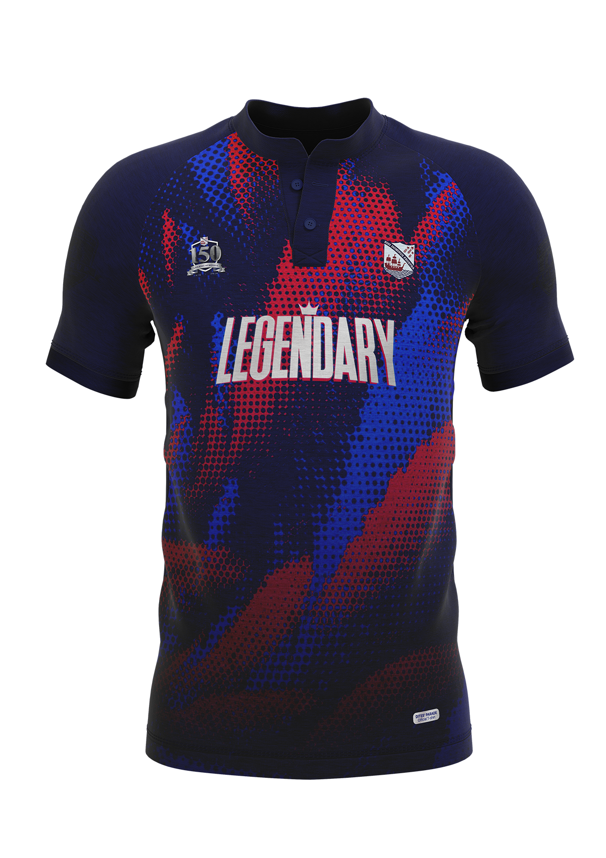 Legendary - Chinese Collar T-Shirt